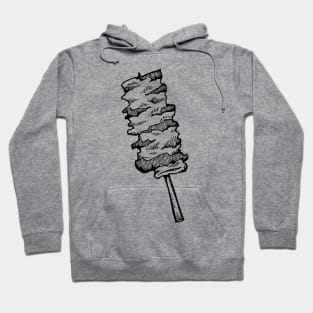 Grilled pork Hoodie